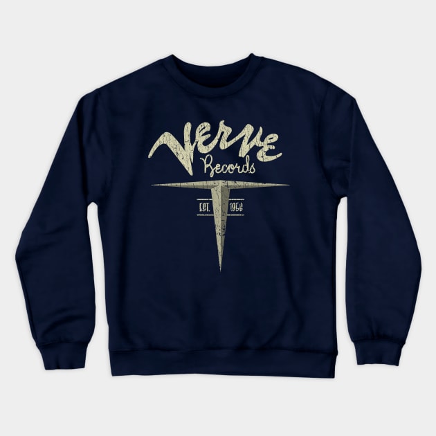 Verve Records 1956 Crewneck Sweatshirt by JCD666